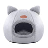 Warm Cat Cave Bed Removable Indoor House for Cats and Kittens