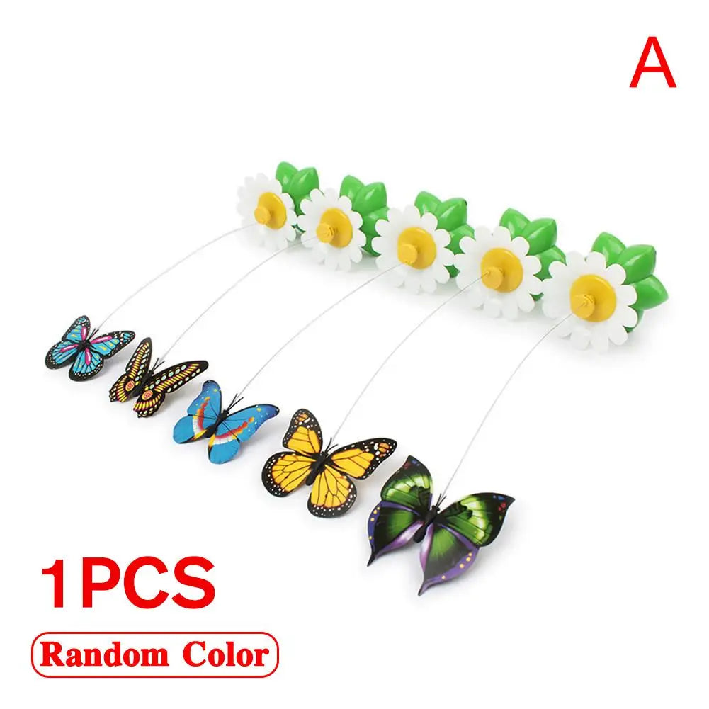 Automatic Rotating Butterfly Cat Toy