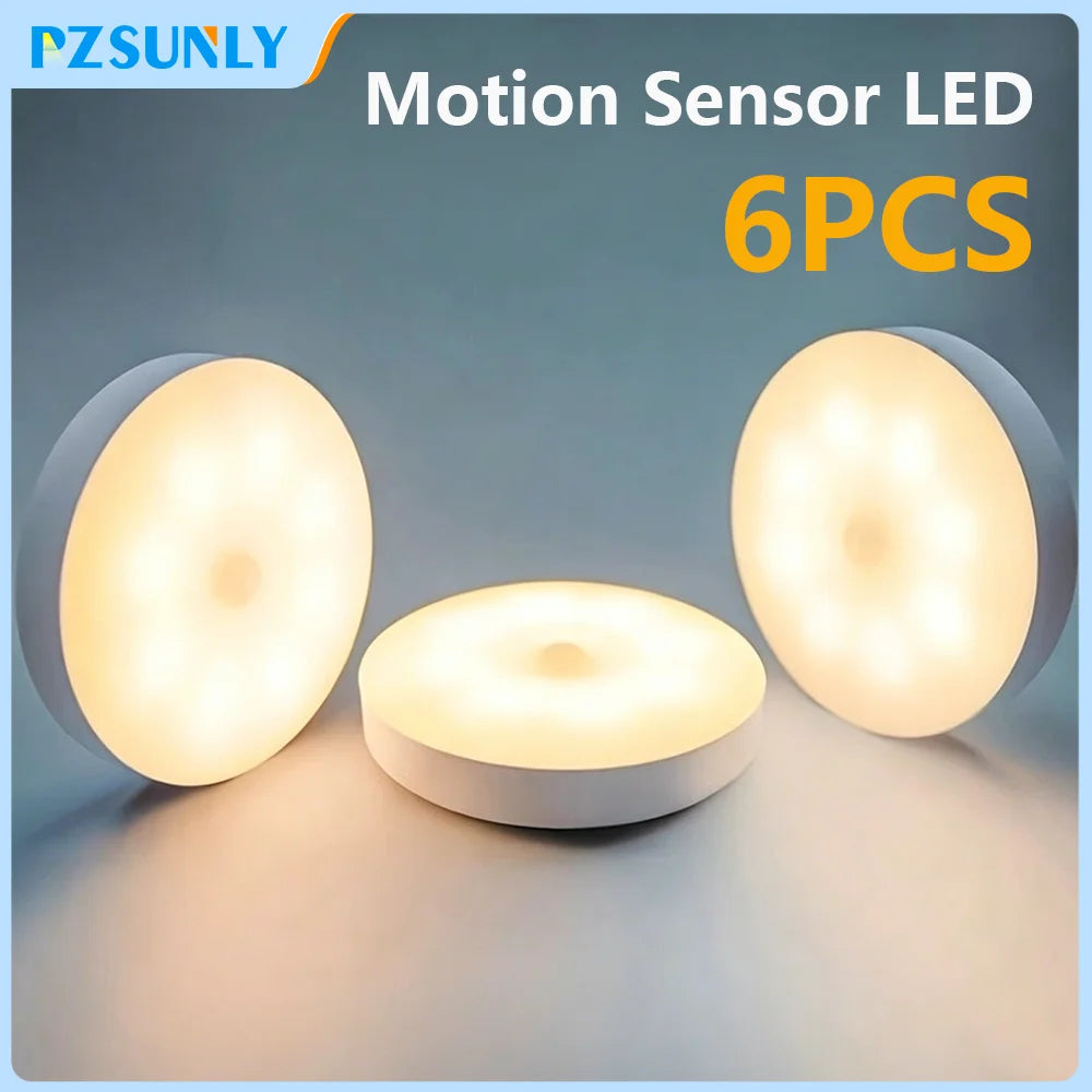 USB Rechargeable Motion Sensor LED Night Light