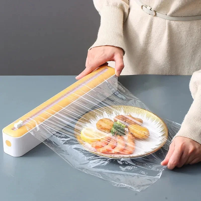 Kitchen Disposable Cling Film Cutter
