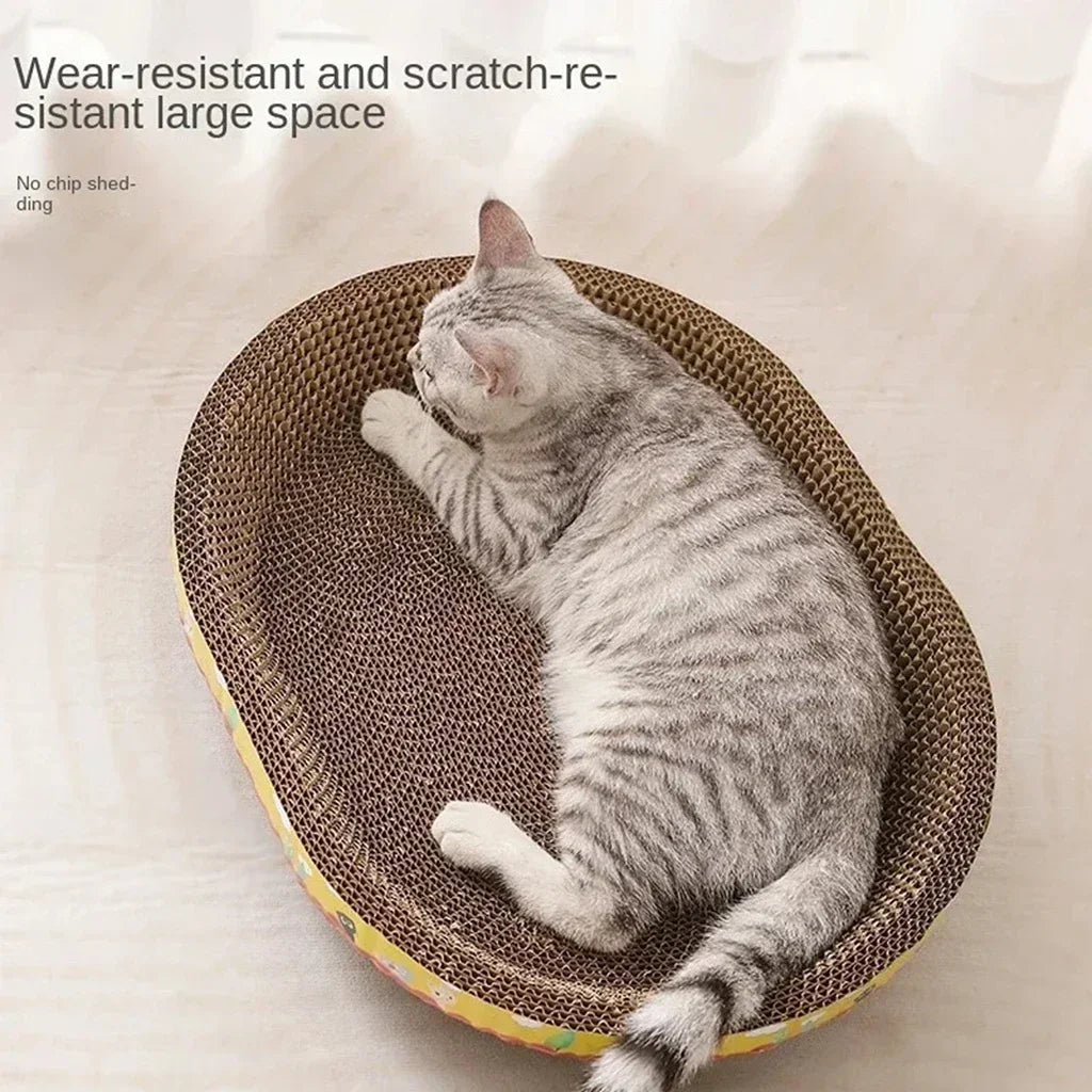 Multi-Purpose Cardboard Cat Scratcher