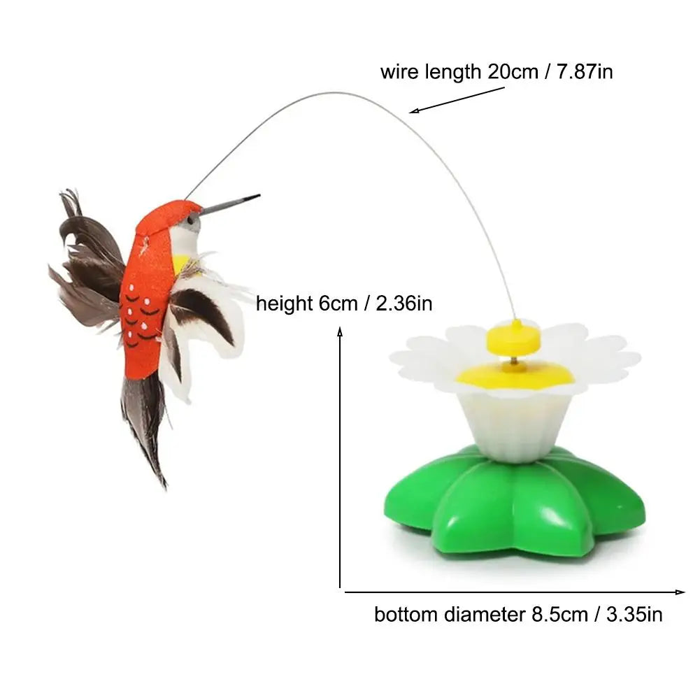Automatic Rotating Butterfly Cat Toy