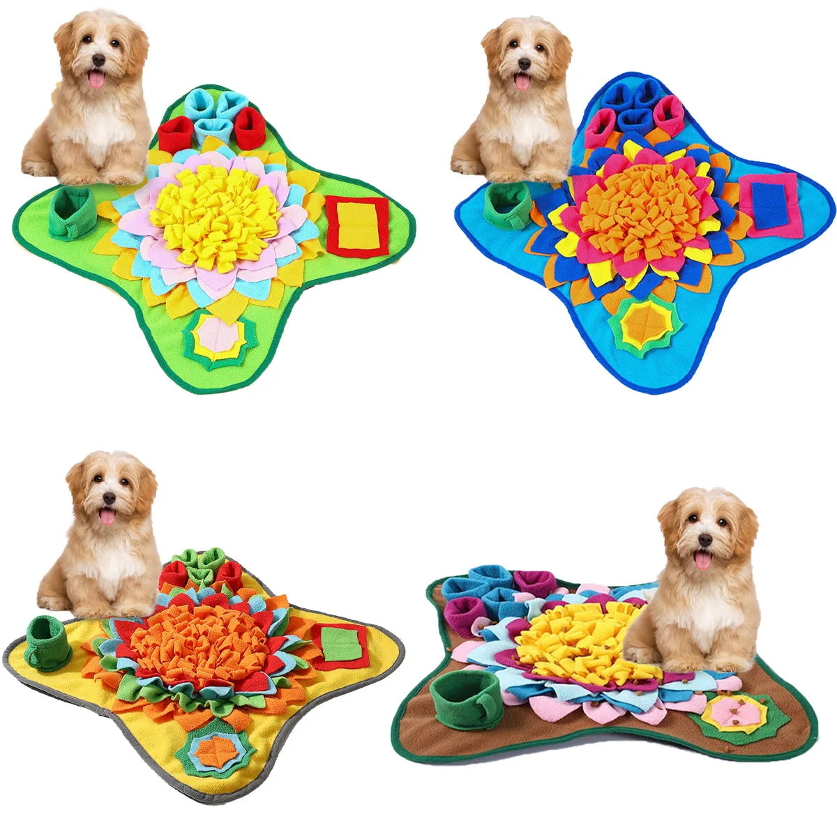 Interactive Fleece Dog Toy