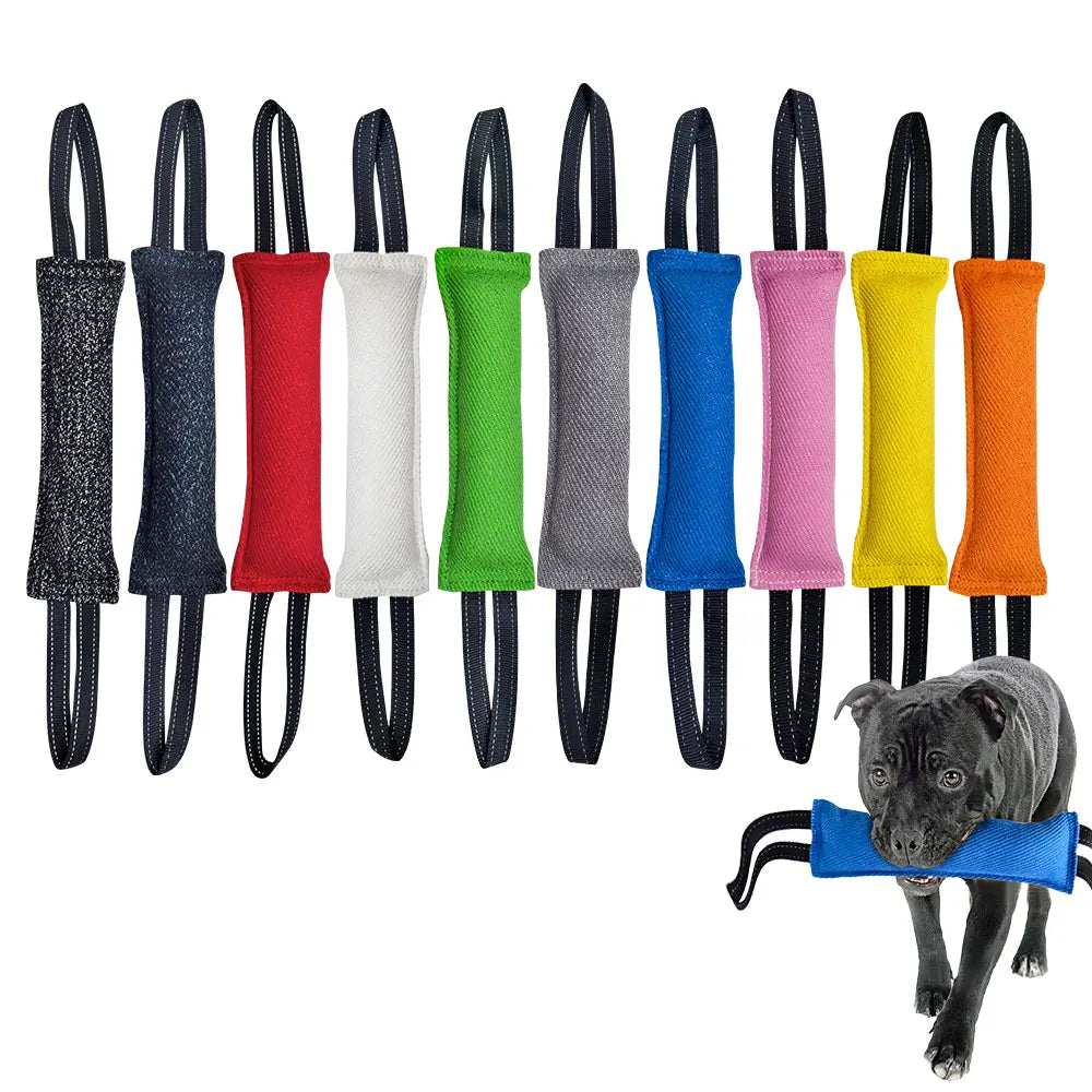 Linen Dog Chew Toy Set