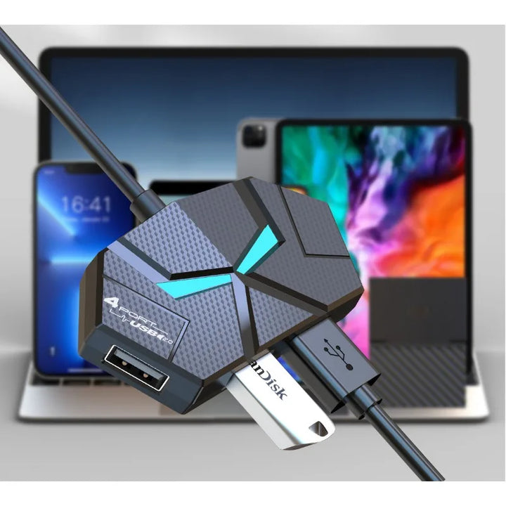 HUB 7-port Compatible USB2.0 Expansion Splitter