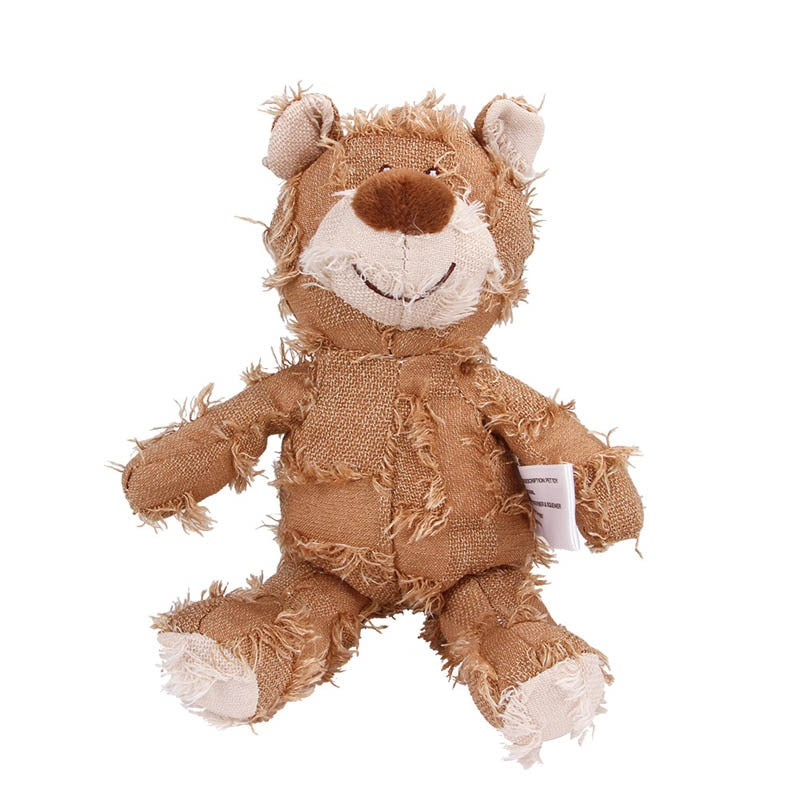 Plush Teddy Bear Dog Toy