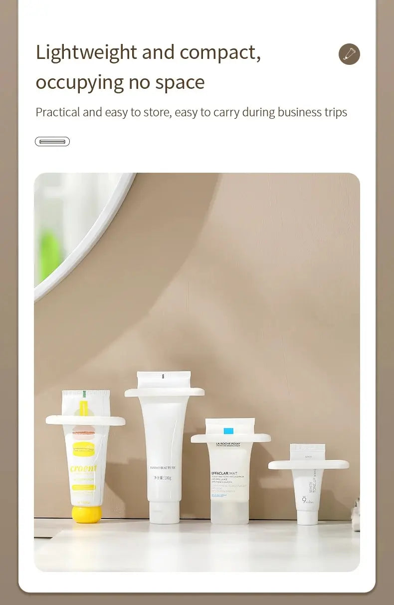 Toothpaste Squeezer, Toothpaste Clip, Facial Cleanser Hand Cream Squeezer, Household Manual Toothpaste Rolling Squeezer