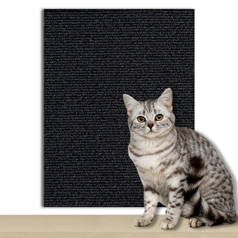 Self Adhesive Cat Scratch Protector Mat for Sofas, Furniture & Walls