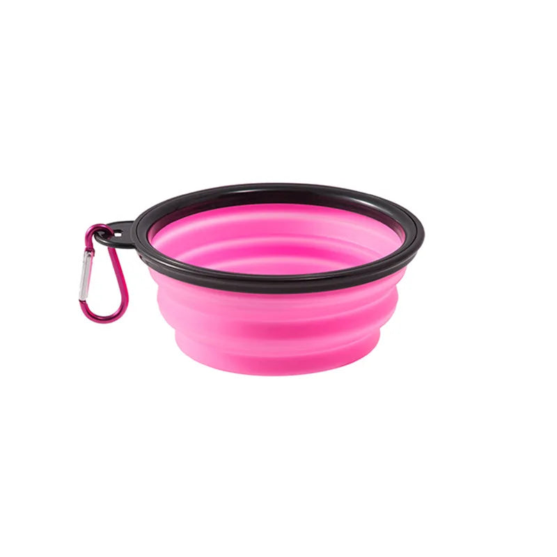 Collapsible Silicone Dog Bowl