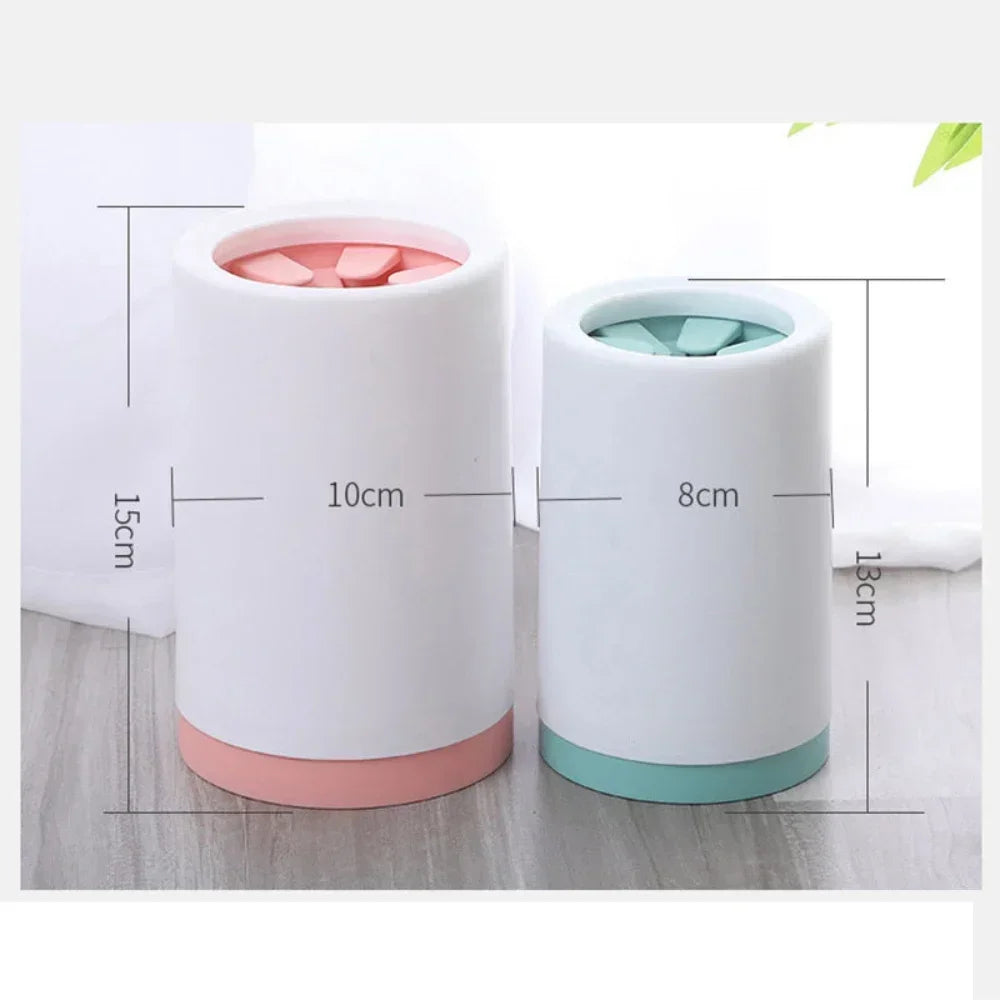 Pet Foot Washer Cup Soft Silicone Foot Cup Cat Foot Cleaning Bucket