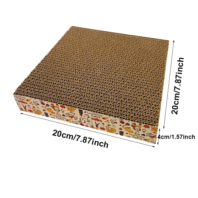 Plastic Corrugated Cat Scratcher
