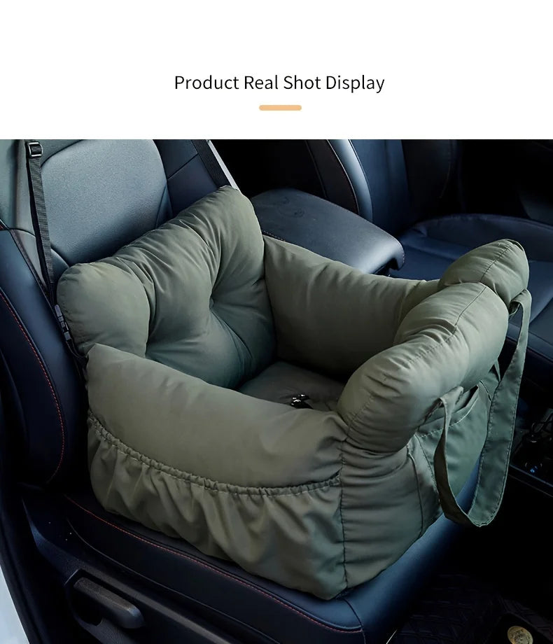 Small Dog Car Seat with Safety Belt