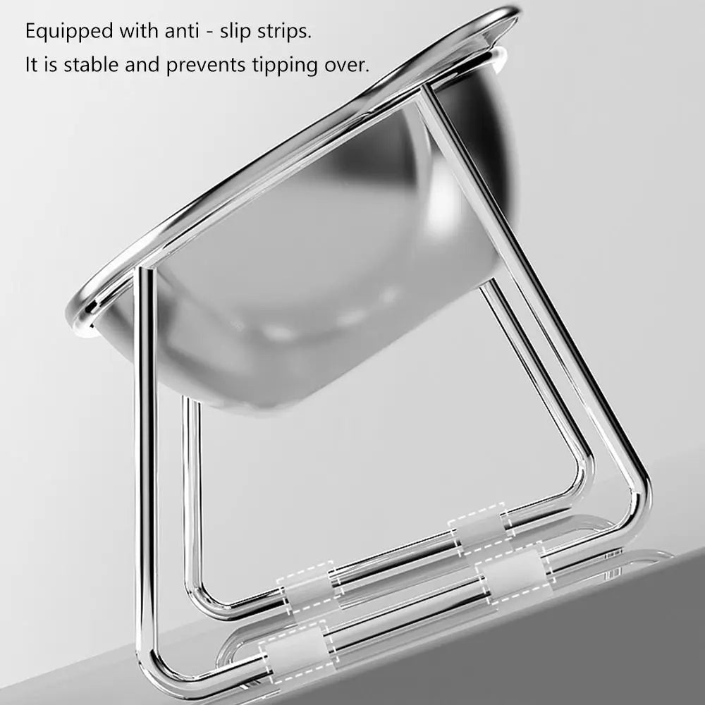 Elevated Stainless Steel Cat Bowl