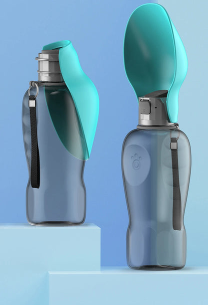 800ml Portable Dog Water Bottle For Big Dogs Pet