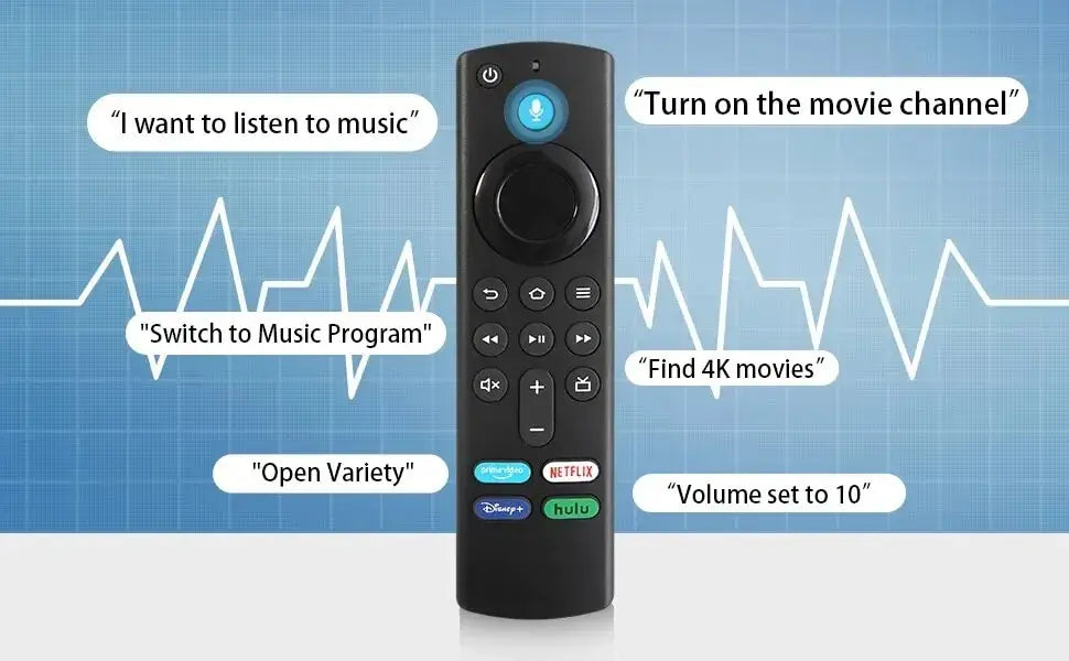 Bluetooth Voice Remote Control for Fire TV Stick