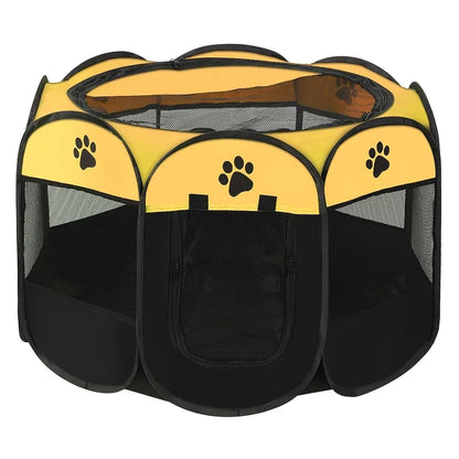 1 piece foldable pet play fence tent, suitable for cats, dogs