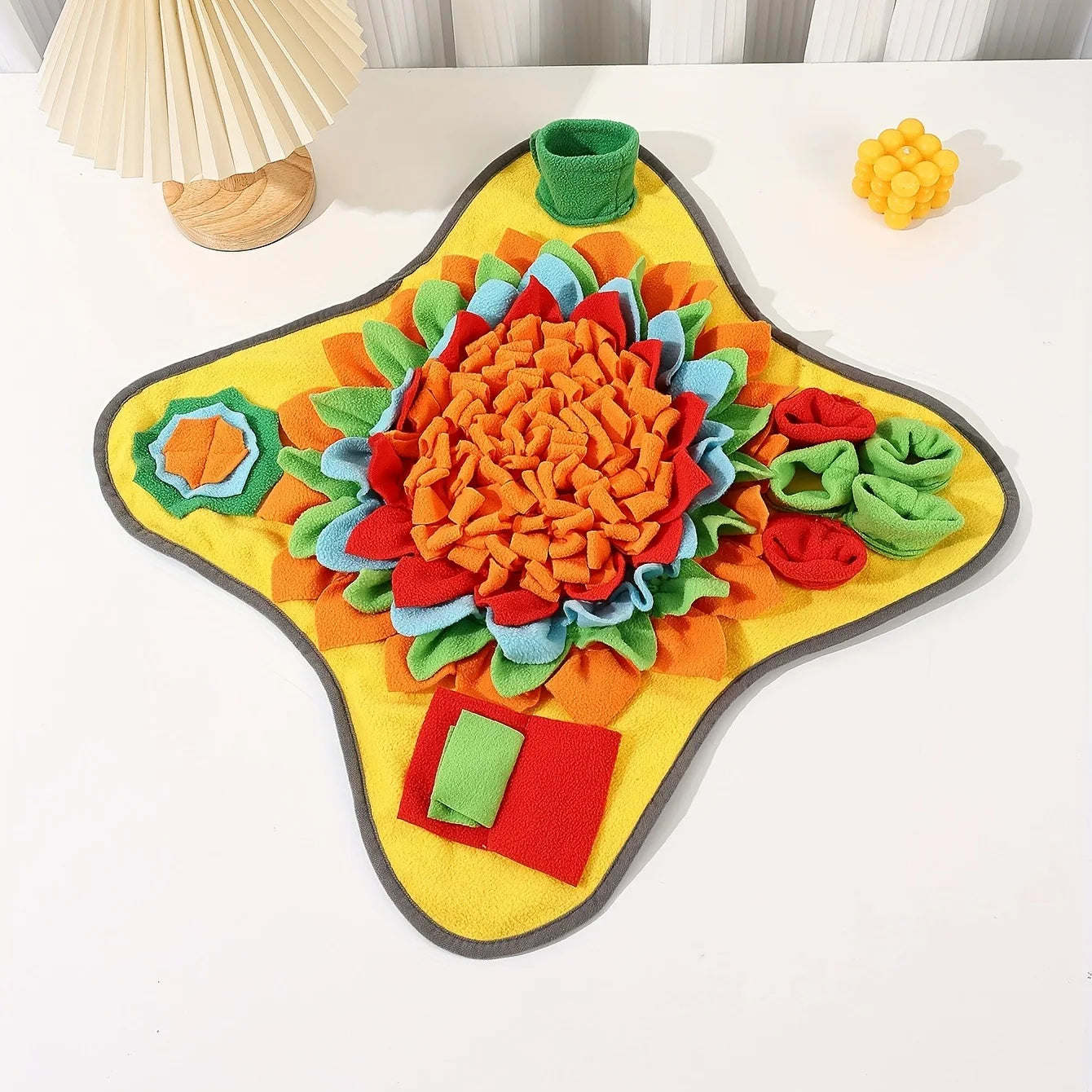 Interactive Fleece Dog Toy